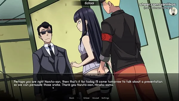 Naruto: Kunoichi Trainer | Big Tits Teen Hinata Hyuga Blowjob And Public Anal Sex With Naruto In Classroom | Naruto Anime Hentai Porn Game | Part #4
