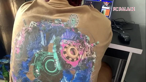 HOUSE WIVE SEEN WATCHING PORN BY HUSBAND BEST FRIEND AND HE FUCKED HER TILL SHE REACH ORGASM(FULL VIDEO ON RED)