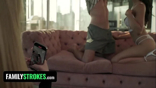 Naughty StepMother Helps Her Stepson And His Gorgeous Girlfriend Shoot More Content For TeamSkeet