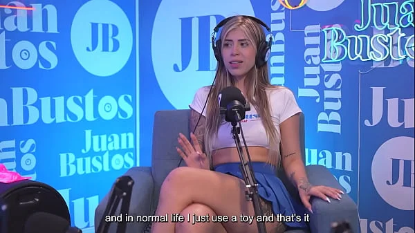 Better than her toys! MollySmith squirts all over the Sybian machine on Juan Bustos Podcast