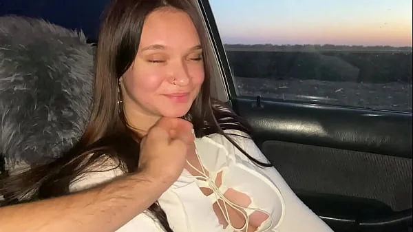 My Best Friend's Girlfriend Sucked My Dick In The Car For Only 10 dollars. What a Slut.