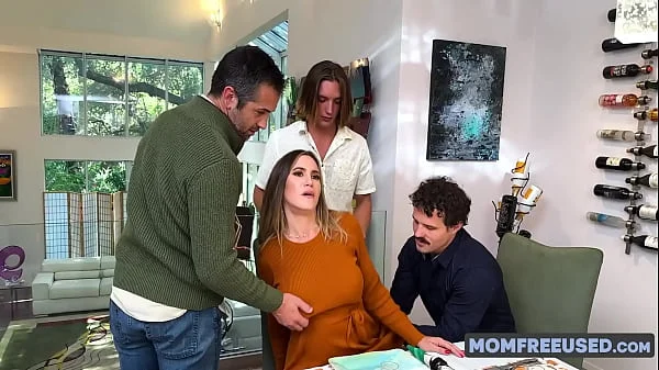 Step Mom's Thanksgiving Gangbang - Aderes Quin, Robby Echo, Donnie Rock, Axel Haze