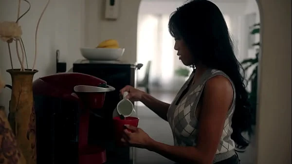 Sexy Asian Ember Snow Has Her Dry Spell Broken By The Stud Victor Ray