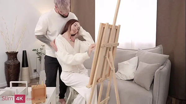 Kwini Kim - Petite asian babe fucks muscular guy