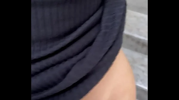 Risky Public Flashing and Sex with 18yo Teen Model - POV Sex