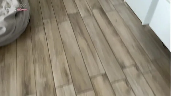 My Neighbor Catches Me Jerking Off and Decides to Take It in Her Mouth
