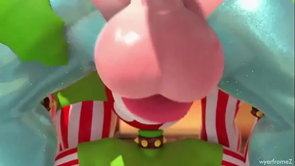 Plantas pirañas cachondas se la chupan a la princesa Rosalina Futa