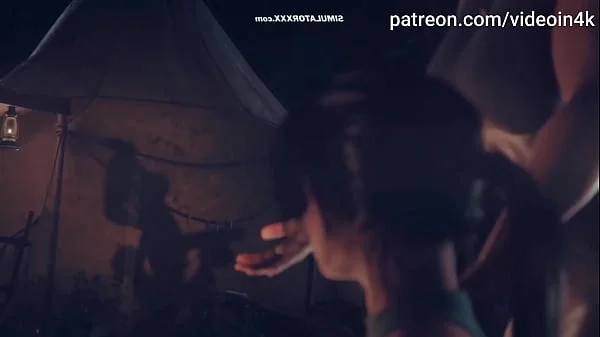 Lara Croft ( Tomb Raider ) Get Fucked With Futanari Cock -- Simulator Gameplay 3D (AI Upscaled gameplay)