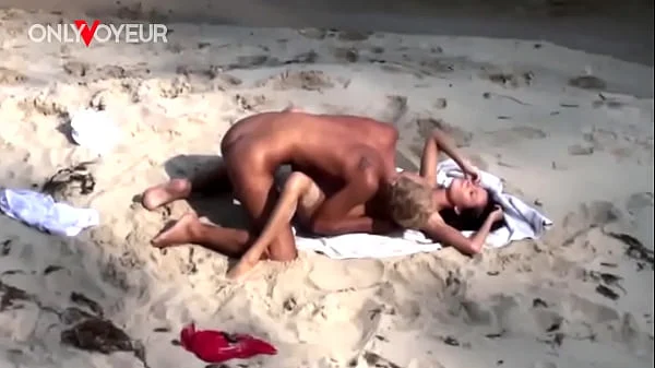 Beach Voyeur. Romantic beach date ended with passionate sex. Super Hot!