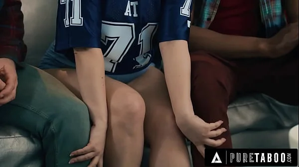 PURE TABOO Mischievous Teen Leana Lovings Seduces Her Stepdad's Best Friends