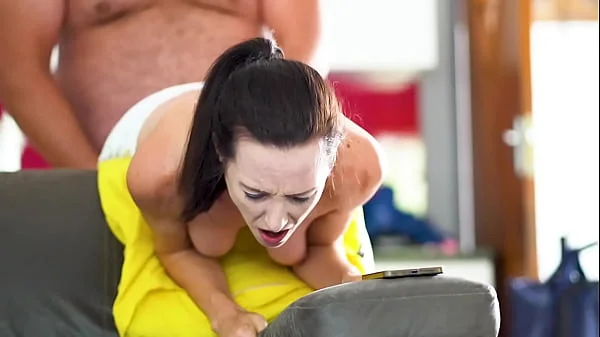 Blue Eyed Girl Fucked and Creamed