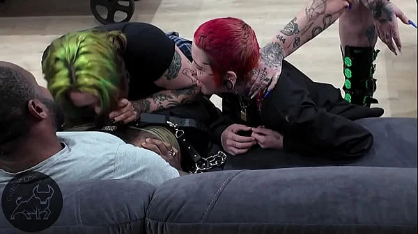 Trans becomes a cuckold with a Femdom pegging them