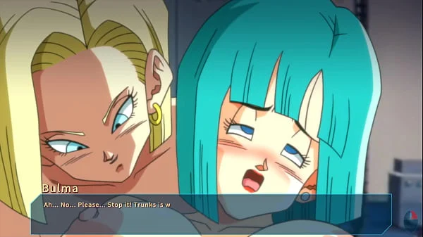 Bulma Adventure 4 - Android 18 has sexy fun with Bulma - Part 4