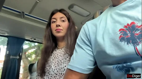 Public Dick Flash - I Pull Out Dick in Bus Full Of People And Stranger Makes Me Cum With Her Hand