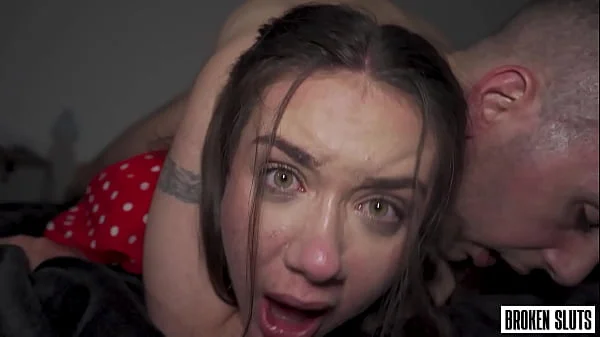 FROM CUTIE TO CUMSLUT - No Mercy For Her Pussy