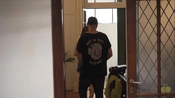 I send my husband to the bank to suck the pizza delivery guy's dick