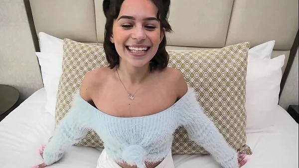 Exotic & Sexy Half Indian Teen Gets Creampied