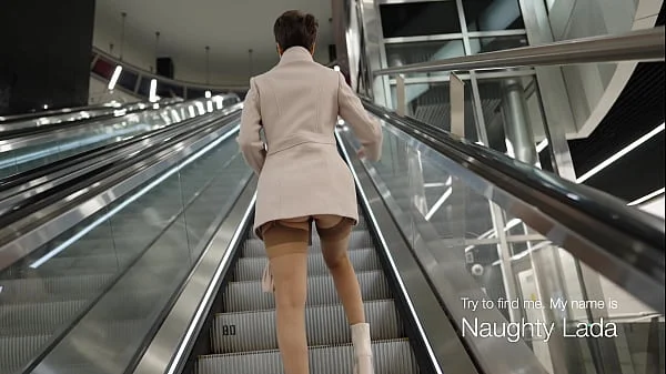 Just a coat on my naked body