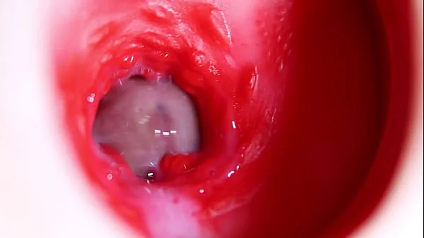 Nice big head slides inside best friend's sweet shiny hole!