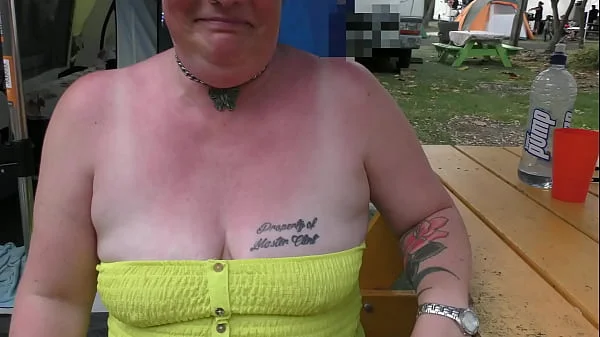 Blatant Public Display at the local Holiday Park by trashy Kiwi MILF. Trailer