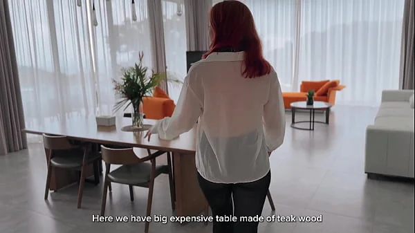 The Real Estate Agent Got a Real Anal Orgasm After Showing a New Villa