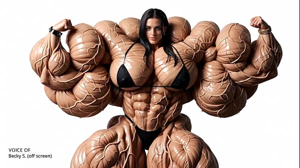 How big can she get? Pump Factory brings massive muscle growth to subject Natasha
