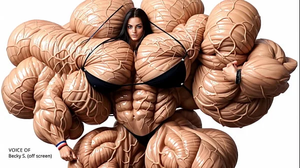 How big can she get? Pump Factory brings massive muscle growth to subject Natasha