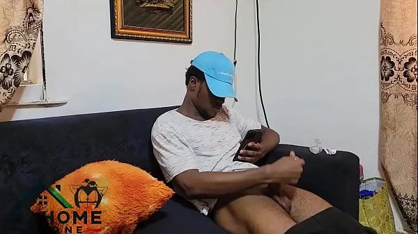 Fine ass sexy petite spying on her neighbour while he masturbate