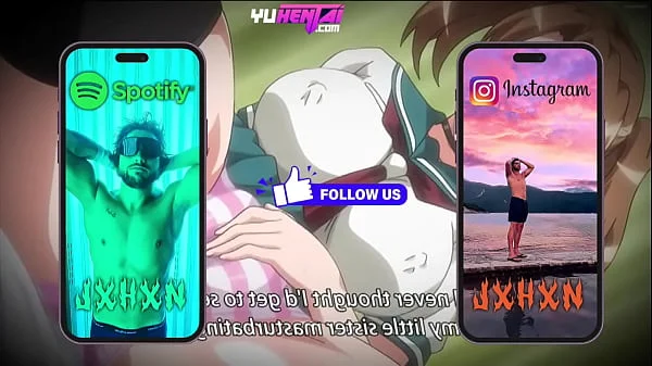 Glory Hole Through His Stepsister  Wall - BEST HENTAI CARTOON TREESOME SEX SCENES COMPILATION (hentai sex, cartoon porn, public sex)