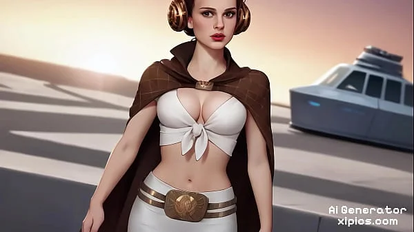 Padme Amidala Star Wars Porn and Hentai Ai compilation sexy and naked