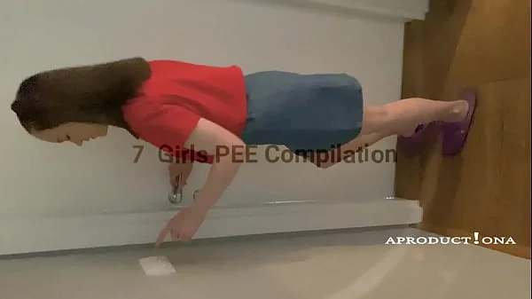 7 Girls PEE compilation