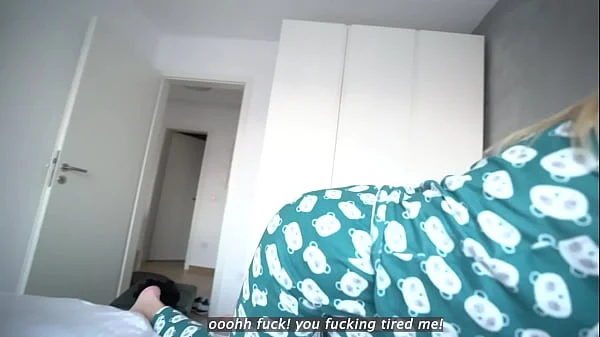 stepmom and stepson share a bed in a hotel room!