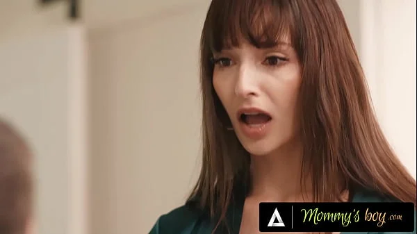 MOMMY'S BOY - Horny MILF Lexi Luna Has Sneaky Sex With Hung Stepson Next To Blindfolded Husband