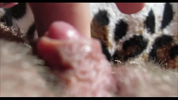 big clit orgasm closeup