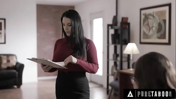 PURE TABOO - Shy Jay Taylor Mirrors Therapist Angela White In Wild Foursome - SPANISH SUBTITLES