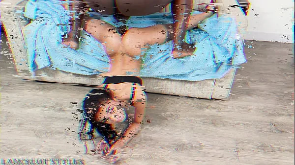 destroying the flexible teen lenis Diamond Dap Dp interracial big cock