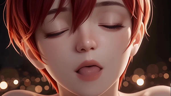 Busty Redhead Jerk You Off And Rides Your Cock Unitl You Cum Inside - AI