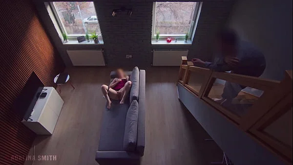 Roommate Caught Me Masturbating And I Continue As He Watch