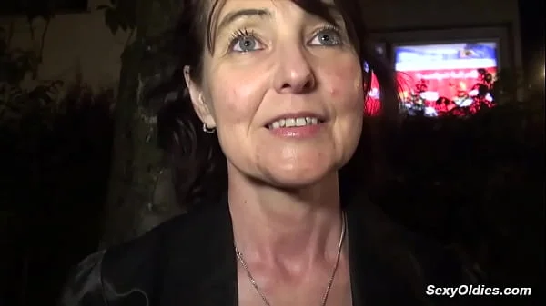 Amateur granny sucks and fucks big cock