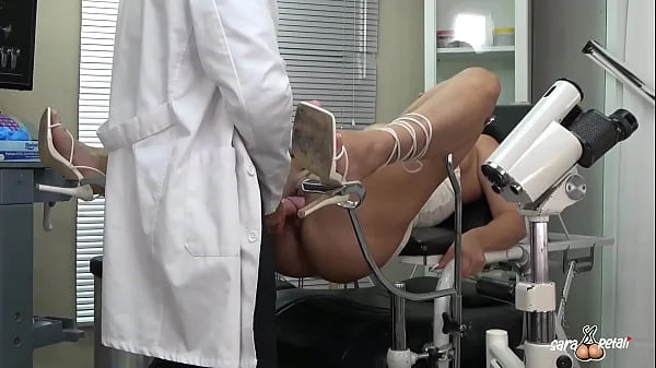 Gynecologyst Destroys The Ass Of This Little Slut, SQUIRT, ANAL Creampie - Sara Retali & Nick Moreno