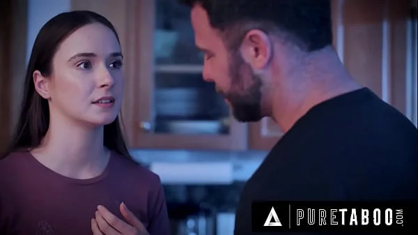 PURE TABOO Teen Hazel Moore CAUGHT With Stepdad's DRIPPING CREAMPIE By BFF - THE PARTY'S OVER PART 2