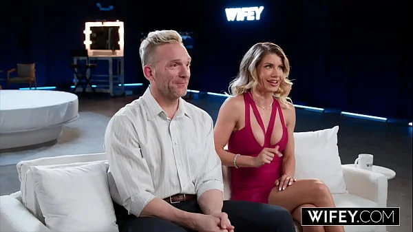 WIFEY Fit Blonde Hotwife Cassie Bender Gets A BBC Creampie In Front Of Hubby