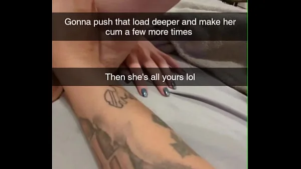 No Please Don't Cum In Me! Roommates Cheating Girlfriend Bred on Snapchat
