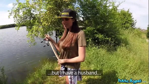Public Agent - I fucked a French girl with absolutely massive natural tits camping with her boyfriend in their tent!