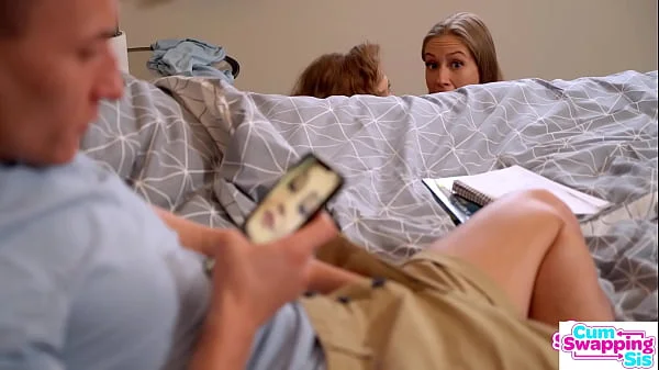 Nata Ocean & Tiffany Tatum Chase Stepbro, You Cant Hide Your Dick From Us