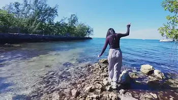 Outdoor hiking sex-vlog