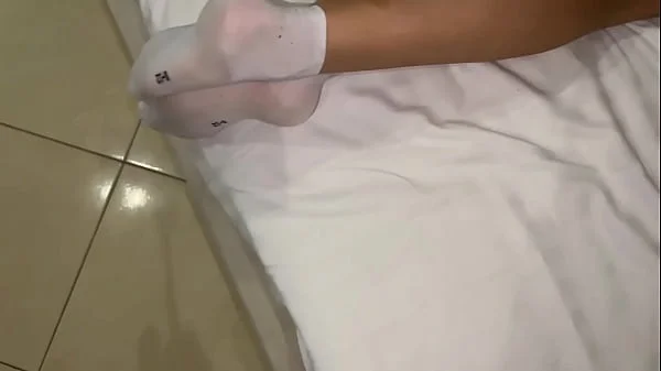 Don't pull out cum in me please, horny gf begs for creampie