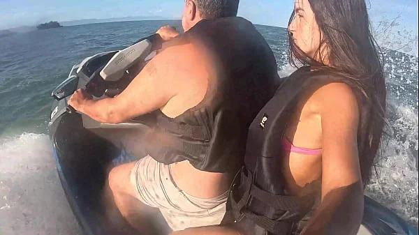 Loucuras no Jet Ski no mar do Guarujá - SP