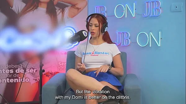 Colombian Loren Late goes 100% FUCK MACHINE and has 7 orgasms on JuanBustosPodcast