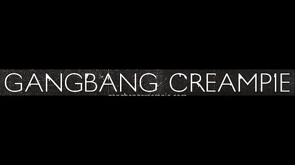 Latina Babe Gets Ganbanged Hard & Creampied
